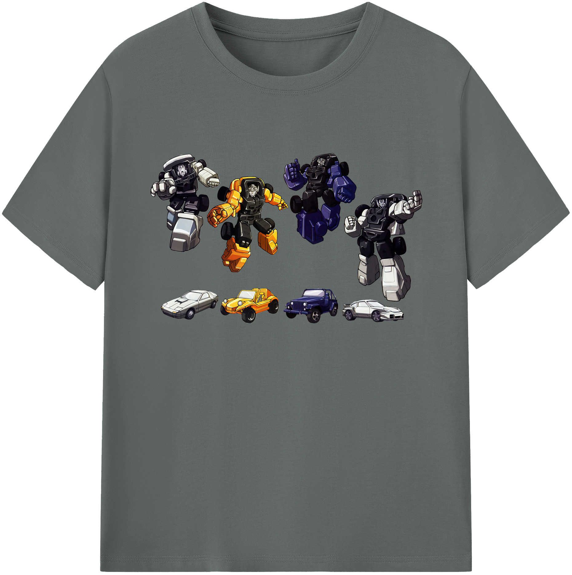 （画像用） Transformers トランスフォーマー 綿100％ メンズ半袖Tシャツ｜肌触りやわらか＆通気性